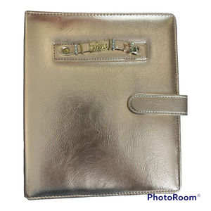 American Crafts DCWV Rose Gold  6-Ring Binder Planner 7.9" x 9.6"